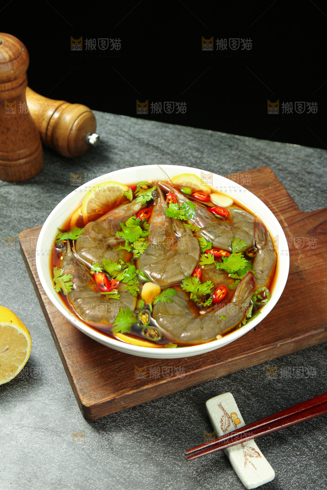 生腌虾