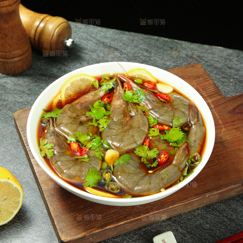 生腌虾