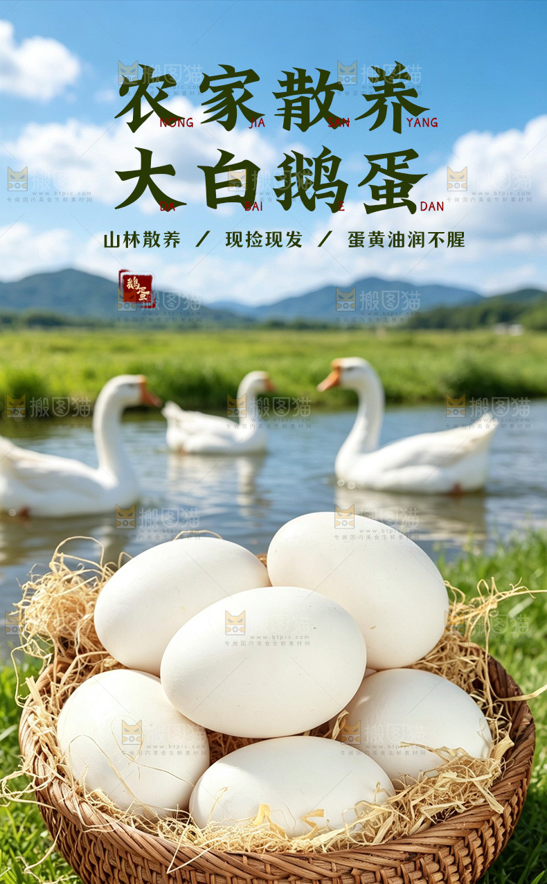 土鹅蛋详情页